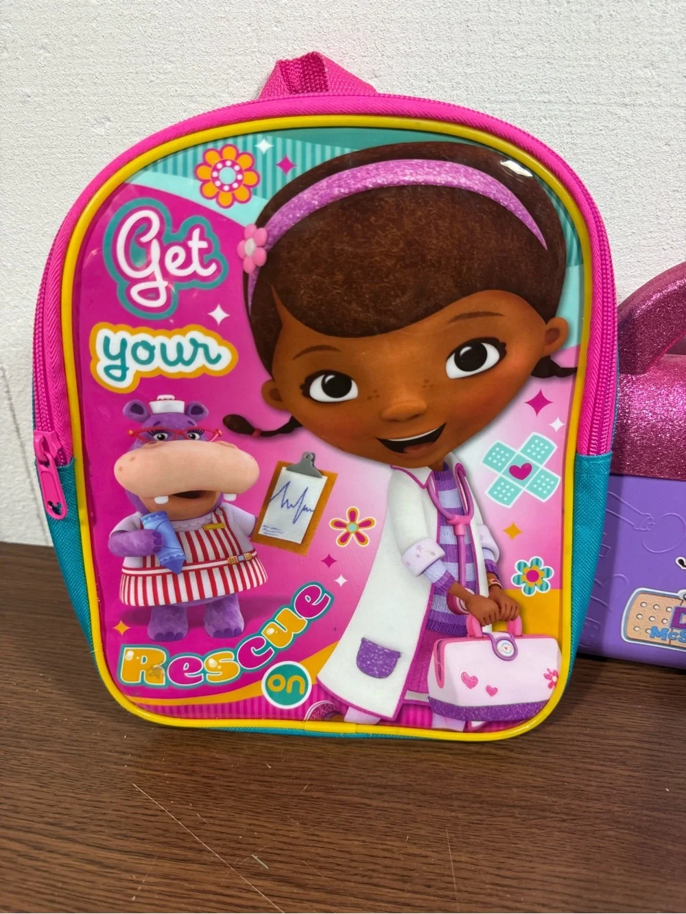 Doc Mcstuffins Backpack & Doctor Bag